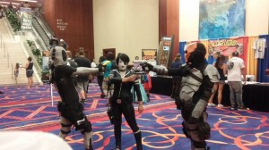 Deadpool, Domino and Deathstroke