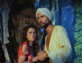 Caroline Munro and John Philip Law THE GOLDEN VOYAGE OF SINBAD