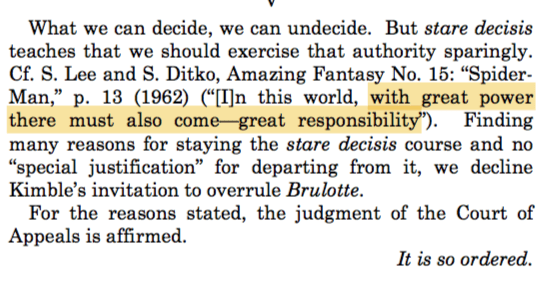 Spider Man Supreme Court