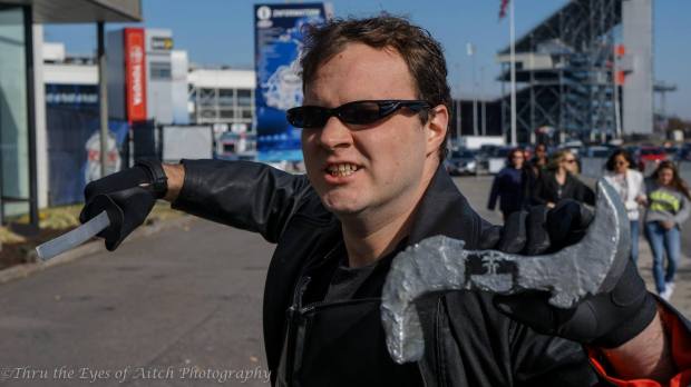 Clearly, he is Blade