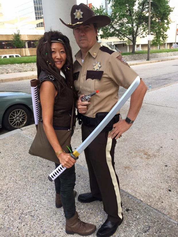 In case you were wondering, here is a great example of Michonne, sans blackface.