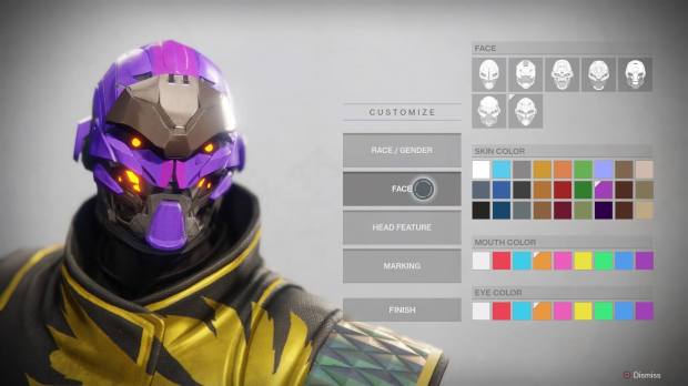D2 Face Select