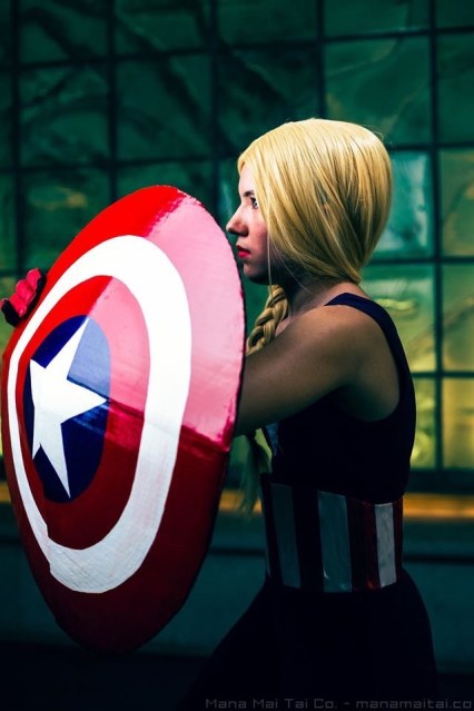 Female Captain America