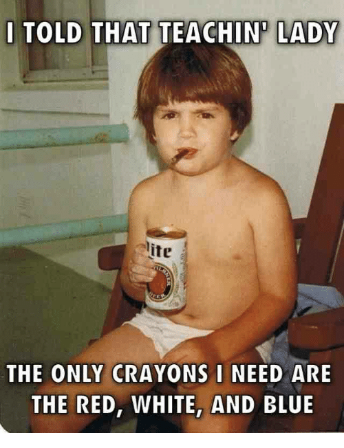 I Told That Teaching Lady