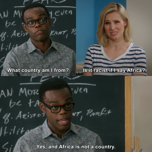 Good Place Racism