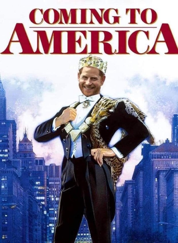 Prince Harry Coming To America