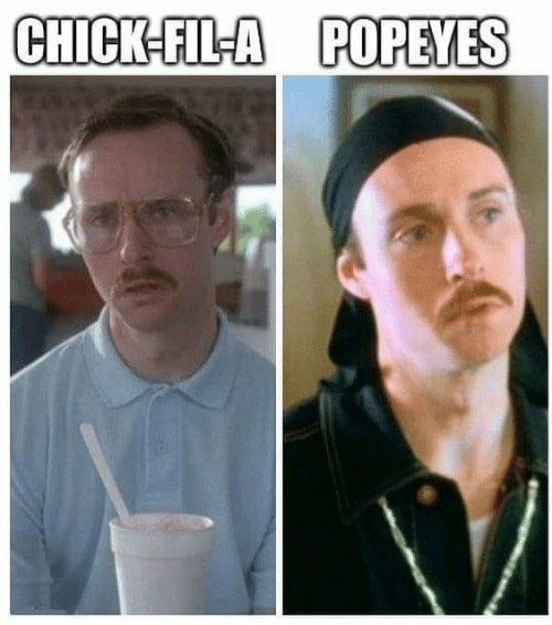 Popeyes Chik-Fil-A