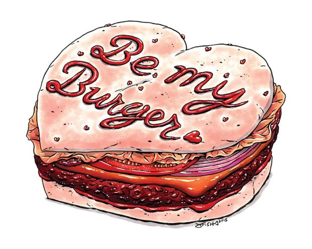 Valentine's Burger