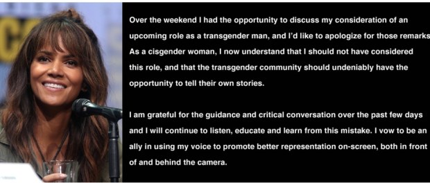 Halle Berry Apology w Pic credit Gage Skidmore