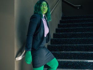 Shaunie G as the Sensational She-Hulk; Photo credit @josejfb
